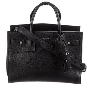 Saint Laurent Sac De Jour Baby BLACK SOUPLE GRAINED CALFSKIN